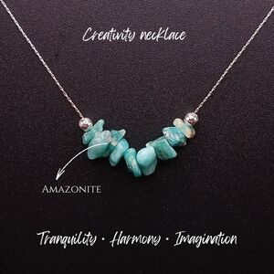 Amazonite Silver Necklace